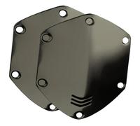 V-Moda Kit de Escudos de Metal para Auriculares circumaurales Crossfade - Gunmetal