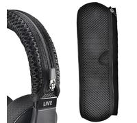 V-MOTA Almohadilla de mano de repuesto compatible con auriculares Pioneer SE-MS9BN SE-MS7BT SE-MS5T, diademas, piezas de reparación de cojines, 1 pieza (negro)