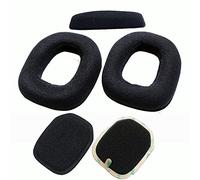 V-MOTA Almohadillas compatibles con Astro A40 TR MOD, A50 Gen3/Gen4 Auriculares inalámbricos Bluetooth para juegos, piezas de reparación de almohadillas de repuesto (franela 1 juego)
