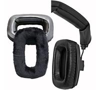 V-MOTA Almohadillas compatibles con auriculares Beyerdynamic DT100, DT109, DT150, DT190, DT-100, DT-109, DT-150, DT-190, 1 par (orejeras de franela), fundas de piel para reparación