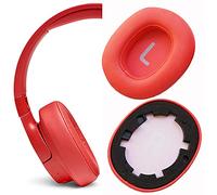V-MOTA Almohadillas compatibles con auriculares inalámbricos JBL Tune 700BT / Tune 750btnc, piezas de reparación de cojines de repuesto (rojo)