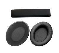 V-MOTA Almohadillas compatibles con Auriculares Sennheiser HD201 HD201S HD180 HD206, Piezas de reparación de cojín de Repuesto (Almohadillas + Diadema)