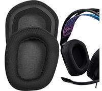 V-MOTA Almohadillas de malla transpirable compatibles con auriculares Logitech G335 G535 para juegos, orejeras de repuesto, piezas de reparación de fundas de cojín para orejas (negro)
