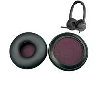 V-MOTA Almohadillas de repuesto compatibles con auriculares EPOS Impact 800 860 860T 700 760T 1000 1030 1031 1060T 1061T, piezas de reparación de almohadillas negras