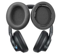 V-MOTA Almohadillas de repuesto para auriculares inalámbricos Soundcore Q11i, piel sintética negra, 1 par