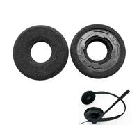 V-MOTA Almohadillas de repuesto para auriculares Yealink UH34, YHD34, YHM341, YHS34, YHD342 Lite, 1 par, color negro (espuma)