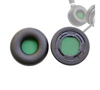 V-MOTA Almohadillas de repuesto para auriculares Yealink WH62, WH66, UH36, YHS36, YHD362, YHM361, WHM621, WHM622, WHD621, WHD622, 1 par, color negro (piel sintética)