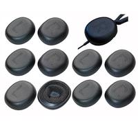 V-MOTA Almohadillas Evolve2 30 compatibles con auriculares Jabra Evolve2 30 MS Mono, 30 MS Stereo, 30 UC, 30 UC Mono con cable, almohadillas de repuesto (10 piezas)