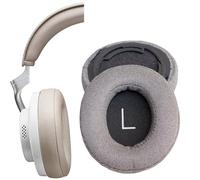 V-MOTA - almohadillas para orejas compatibles con auriculares inalámbricos Shure AONIC 50 con cancelación de ruido, repuesto para almohadillas para orejas de repuesto (gris franela)