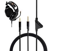 V-MOTA Cable de volumen Astro A10 de repuesto de 2.0 m con función de control de volumen, también funciona con auriculares A30 A40/A40TR para juegos Xbox One PS4