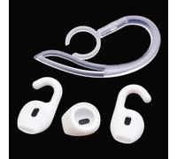 V-MOTA Eargels - Almohadillas de silicona para auriculares Bluetooth Jabra Stealth UC y Talk 45 (1 juego), color blanco