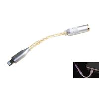 V-MOTA Lightning a Conector de 3,5 mm Compatible con iPhone 13 Pro Max/12Pro/SE/11/XR/XS/Max/X/8/8P Conectado a un Adaptador de Audio, decodificador Digital, convertidor Auxiliar para Auriculares