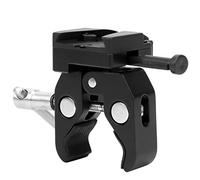 V Mount Battery Clamp Adapter, Aluminum Alloy V Mount Battery Plate, 1 4.2cm Clamping Size, 1.2kg Load, for Mounting to Lighting Stand or Desktop, Photography Accessories