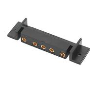 V Mount Battery Plate Adapter | 5 Pin DIY Connector with Hole | Replacement for V Mount Battery/Repairing PCB | Sturdy ABS & Gold Plated Contacts
