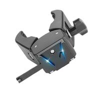 V Mount Battery Plate - Placa adaptadora compacta de 12 x 10 x 5 cm, soporte de bloqueo seguro, diseño de aluminio resistente con múltiples salidas | Fuente de energía portátil para cámaras DSLR, Mo
