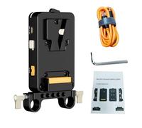 V Mount Battery Plate with PD Output Compatible with FX3 R5 R6 R7 R10 GH6 S5 II A7S III A7 IV