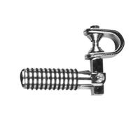 V parts - 613m : Juego estriberas avanzadas.Cromo.Redondas