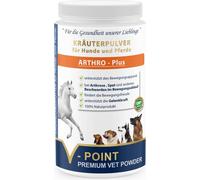 V-POINT ARTHRO Plus - Hierbas en Polvo Premium para Perros y Caballos - 500 g V-POINT