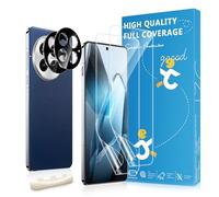 V-PORYADKU Protector de Pantalla para Oneplus 13 5G, Película de Protector 2 Piezas con 2 x Protector de Lente de Cámara, Autorreparación, Compatible Huellas Dactilares ID, HD Clara