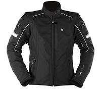 V Quattro Design V4J-LIVYA-H-BWPM - Chaqueta para Mujer, Color Negro y Blanco, M