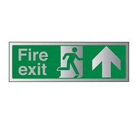 V Safety 14001AX-SABRSH 300 mm x 100 mm, Efecto Aluminio Autoadhesivo, Blanco, 300mm x 100mm