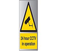 V Safety 6E001BC-R1ABRSH 300 mm x 400 mm - 1,6 mm de plástico rígido de Aluminio, Negro