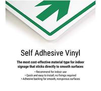 V Safety Danger Arc Welding/No Admittance Authorised Personnel Only - Paisaje 600 x 450 mm - Señal de seguridad de vinilo autoadhesivo