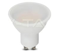 V-TAC 10x Bombillas LED GU10-4,5W (Equivalente a 35W) - 400 Lumen - Apertura del Haz de Luz 100° cubierta satinada - Bombilla Máxima Eficiencia y Bajo Consumo - 3000K Blanco Cálido