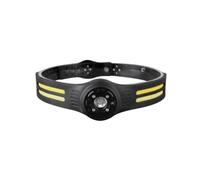 V-TAC 3 W SMD + 5 W COB Silicon Head Light With Belt Rechargeable IP44