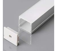 V-TAC 3371 Perfil de Aluminio, lechoso