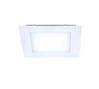 V-TAC 4818 - Luminaria de techo cuadrada led (mate, 6000 K, luz blanca fría, 720 a 800 lm, ángulo de dispersión de 120°, 120 x 120 mm exterior + sección 105 x 105 mm, regulable y no regulable, cada transformador VT-800 SQ), color blanco
