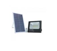 V-TAC 94012 Foco 100W Con Panel Solar Y Mando a Distancia Blanco Hielo IP65