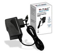 V-TAC Adaptador de Corriente 12V 18W 1,5A - Fuente de Alimentación para Cámaras, Tiras LED, Módems - Transformador 12V Doméstico para Pantallas, Equipos Electrónicos - Entrada AC 100-240V