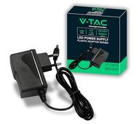 V-TAC Adaptador de Corriente 12V 18W 1,5A - Fuente de Alimentación para Cámaras, Tiras LED, Módems - Transformador 12V Doméstico para Pantallas, Equipos Electrónicos - Entrada AC 100-240V