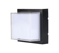 V-tac Aplique Negro 12W 3000K VT-828-SQ-N 8543 218543
