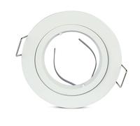 V-Tac Aro Empotrable para Bombillas GU10 81x34mm Blanco