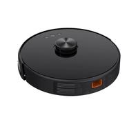 V-TAC Aspirador giroscópico Robotizado de Carga automática Compatible con Amazon Alexa y Google Home, Color Negro