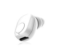 V-TAC Auriculares Bluetooth Inalámbricos (Blanco) para Llamadas con Manos Libres Micrófono con Tecnología de Voz Clara
