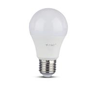 V-TAC Bombilla LED A60, 6,5 W, Equivalente a 60 W, E27, A + +, plástico, Blanco Neutro, E27, 6,50 W, 230,00 V