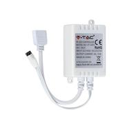 V-TAC Controlador infrarrojo IR Tira LED RGB con Mando a Distancia 24 Teclas