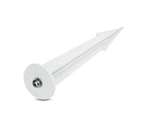 V-TAC Estaca de aluminio para faros LED Color blanco D: 60 mm H:265 mm