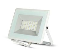 V-TAC Faro LED 30W Proyector E-Series Exterior SMD Luz Fría 6500K Blanco/Negro