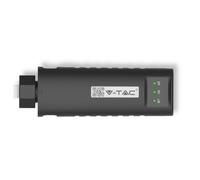 V-tac inversor fotovoltaico wifi stick 127.5x46.12x27.12mm negro - 11528