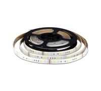 V-TAC Kit para tira LED SMD5050 4W/mt 54 LED/mt RGB y 3 en 1 5 metros 12 V Adhesivo con control WiFi Compatible con Google Assistent y Amazon Alexa regulable IP65