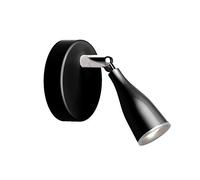 V-TAC Lámpara de Pared LED 4,5 W, Wall Light, Negro, 3000 K
