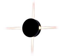 V-TAC Lámpara de pared LED 4 W Wall Light IP65 forma redonda, 4000 K