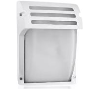 V-TAC LAMPADA GIARDINO DA PARETE E27 VETRO BIANCO | SKU 7077 - VT-754 marca V-tac