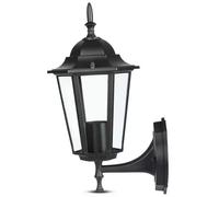 1 pz Wall Lamp E27 Matt Black Up