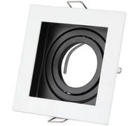 V-TAC VT-781SQ-WH Foco LED empotrable, GU10, Bianco