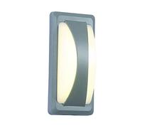 V-TAC Lámpara LED de pared moderna 12 W, 500 lm, luz difusa, 130 °, rectangular, exterior IP65